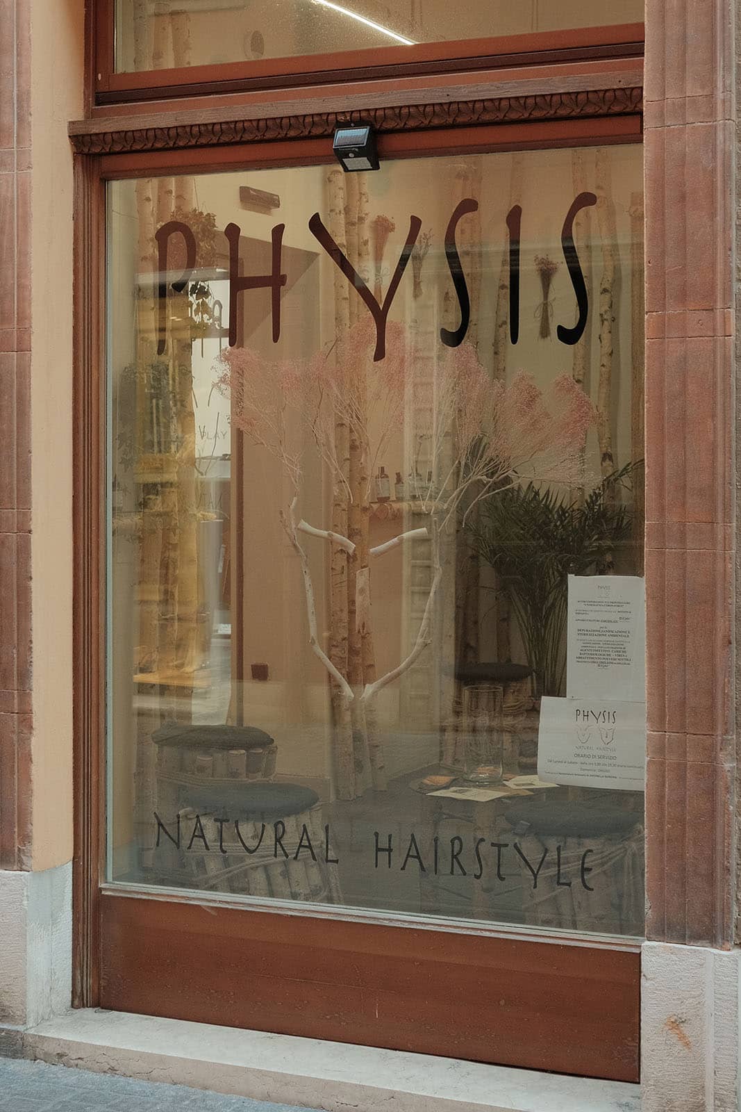 vetrina Physis Ferrara